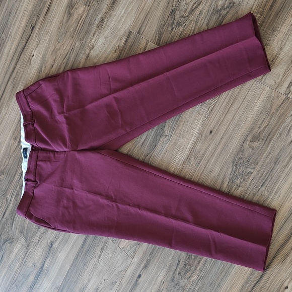 EUC Cranberry Petite Hampshire Ankle Dress Pants - Picture 2 of 6
